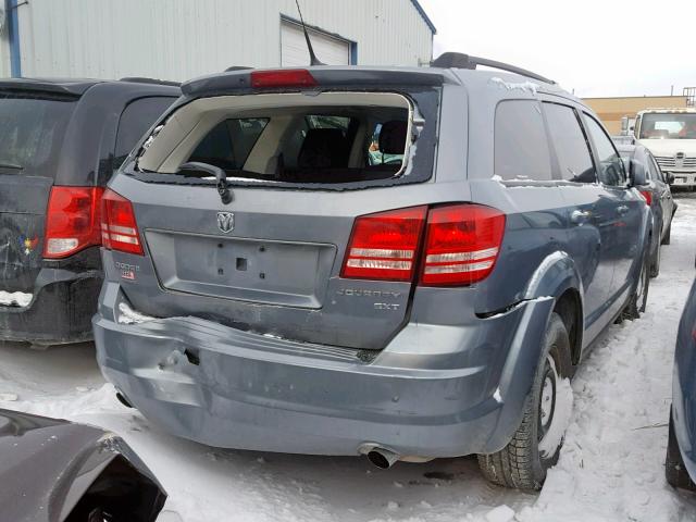 3D4PG5FV7AT174486 - 2010 DODGE JOURNEY SX GRAY photo 4