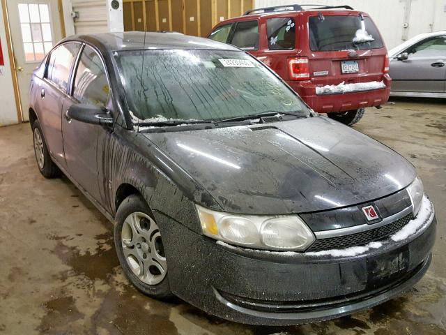 1G8AJ52F54Z218608 - 2004 SATURN ION LEVEL BLACK photo 1