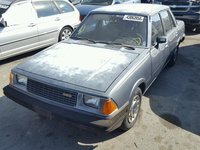 JM1GB2211C0634917 - 1982 MAZDA 626 GRAY photo 2