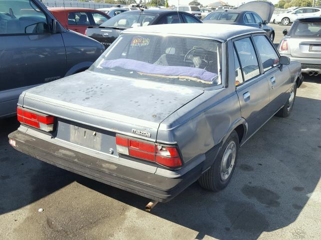 JM1GB2211C0634917 - 1982 MAZDA 626 GRAY photo 4