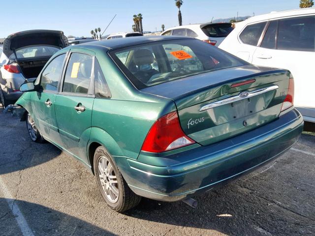 1FAHP383XYW312730 - 2000 FORD FOCUS ZTS GREEN photo 3