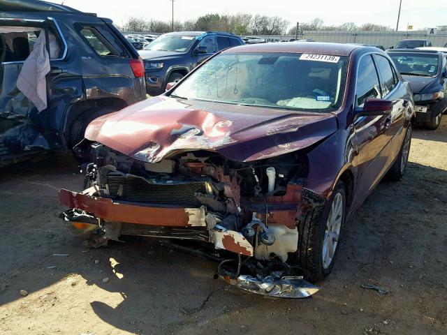 1G11D5SL0FF320401 - 2015 CHEVROLET MALIBU 2LT RED photo 2