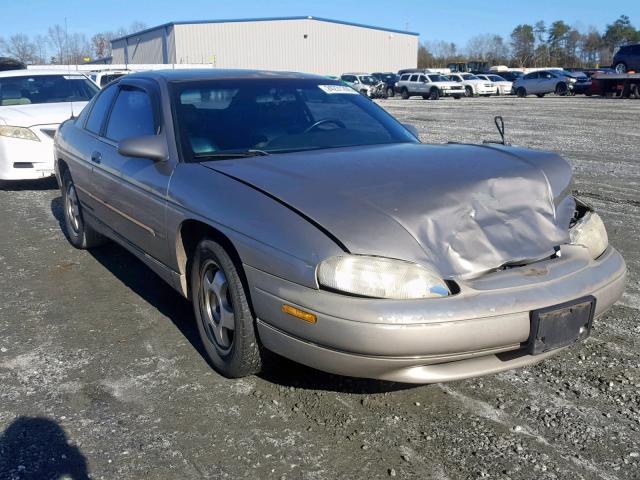 2G1WX12K1X9181046 - 1999 CHEVROLET MONTE CARL GRAY photo 1