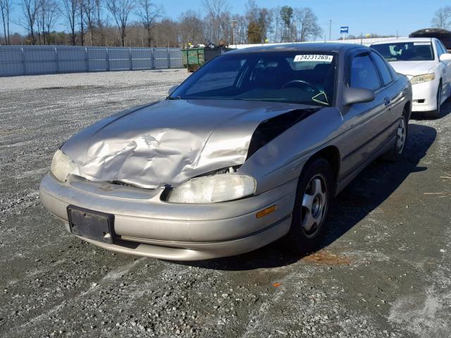 2G1WX12K1X9181046 - 1999 CHEVROLET MONTE CARL GRAY photo 2