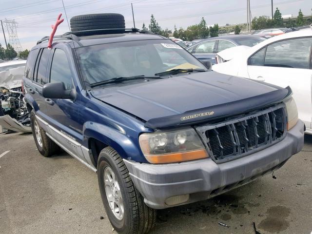 1J4GW48N3YC421350 - 2000 JEEP GRAND CHER BLUE photo 1