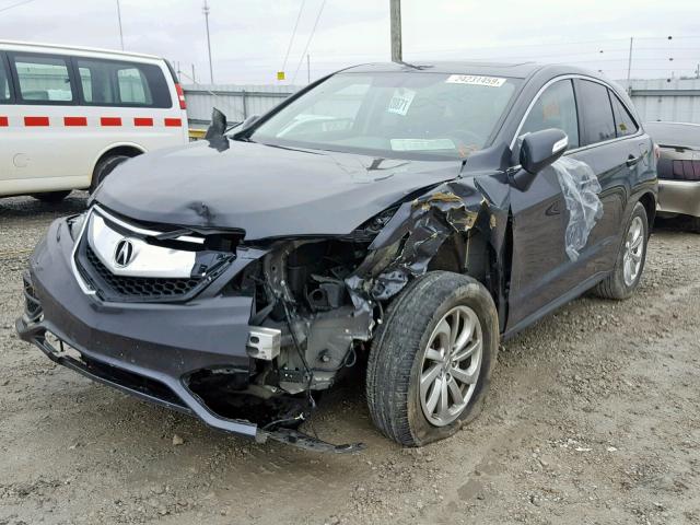 5J8TB4H36GL019952 - 2016 ACURA RDX BASE GRAY photo 2