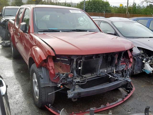 1N6AD07UX6C434545 - 2006 NISSAN FRONTIER C RED photo 1