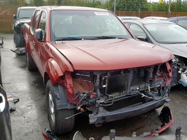 1N6AD07UX6C434545 - 2006 NISSAN FRONTIER C RED photo 2