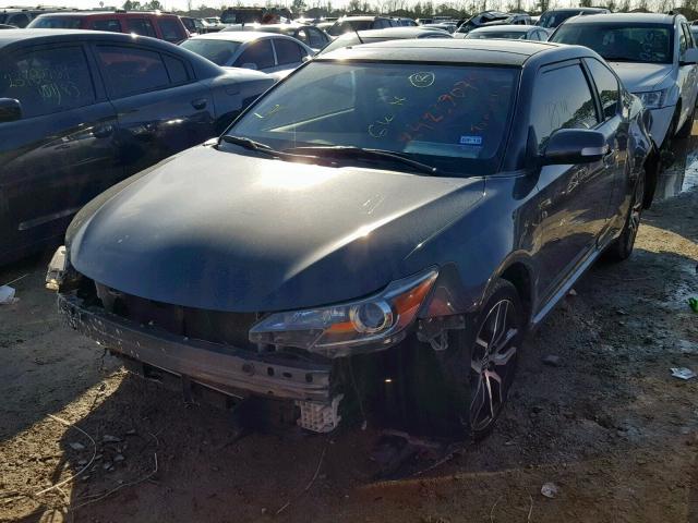 JTKJF5C7XFJ003038 - 2015 TOYOTA SCION TC ნაცრისფერი ფოტო 2