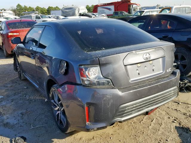 JTKJF5C7XFJ003038 - 2015 TOYOTA SCION TC ნაცრისფერი ფოტო 3