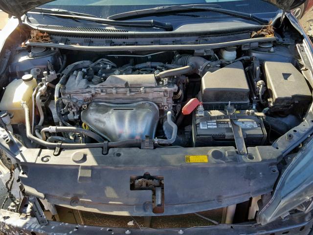 JTKJF5C7XFJ003038 - 2015 TOYOTA SCION TC ნაცრისფერი ფოტო 7