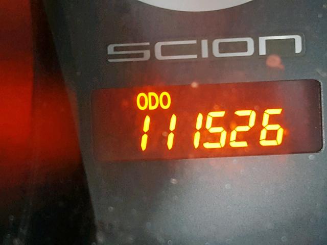 JTKJF5C7XFJ003038 - 2015 TOYOTA SCION TC ნაცრისფერი ფოტო 8