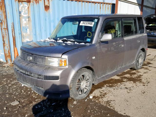 JTLKT324854000494 - 2005 TOYOTA SCION XB Күміс фото 2