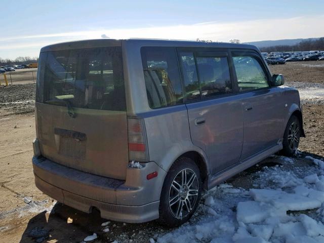 JTLKT324854000494 - 2005 TOYOTA SCION XB Күміс фото 4