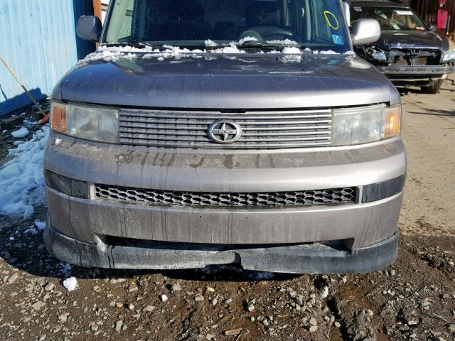 JTLKT324854000494 - 2005 TOYOTA SCION XB Күміс фото 9