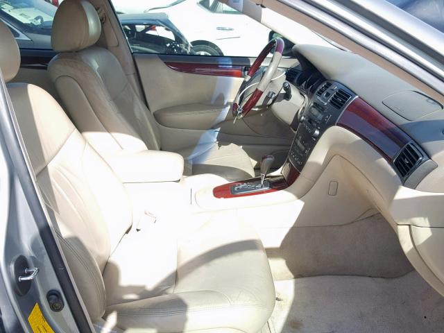 JTHBF30GX30098706 - 2003 LEXUS ES 300 GRAY photo 5