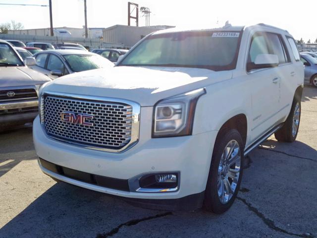 1GKS2CKJ5FR501517 - 2015 GMC YUKON DENA WHITE photo 2