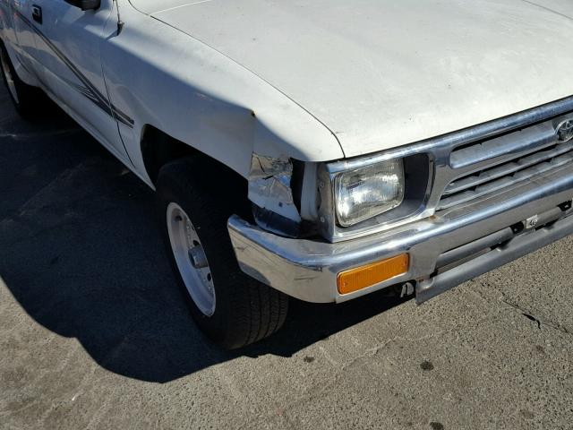 JT4RN93P1N5057369 - 1992 TOYOTA PICKUP 1/2 WHITE photo 9