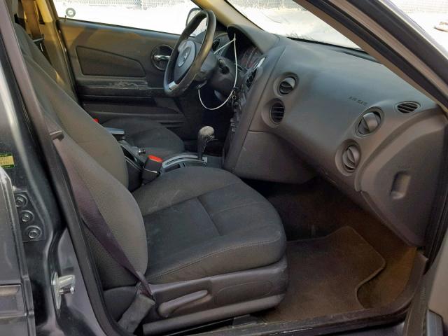 2G2WP522741361502 - 2004 PONTIAC GRAND PRIX GRAY photo 5