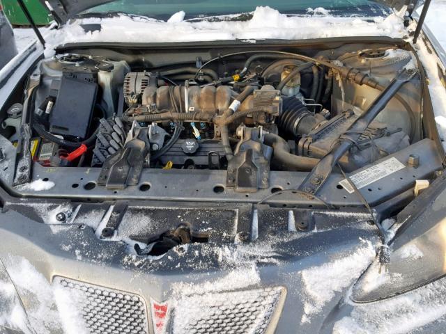 2G2WP522741361502 - 2004 PONTIAC GRAND PRIX GRAY photo 7