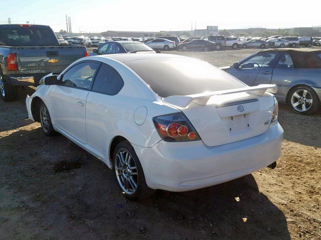 JTKDE167180253636 - 2008 TOYOTA SCION TC თეთრი ფოტო 3