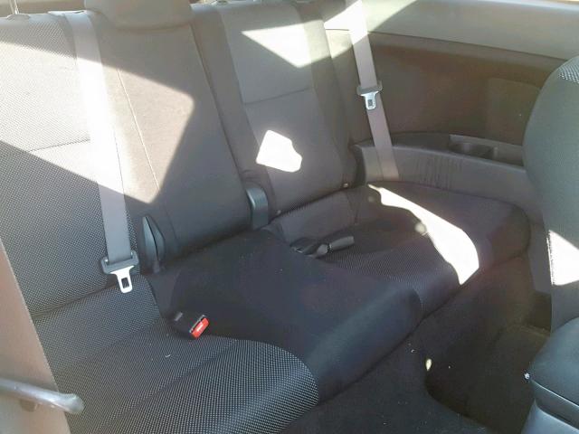 JTKDE167180253636 - 2008 TOYOTA SCION TC თეთრი ფოტო 6