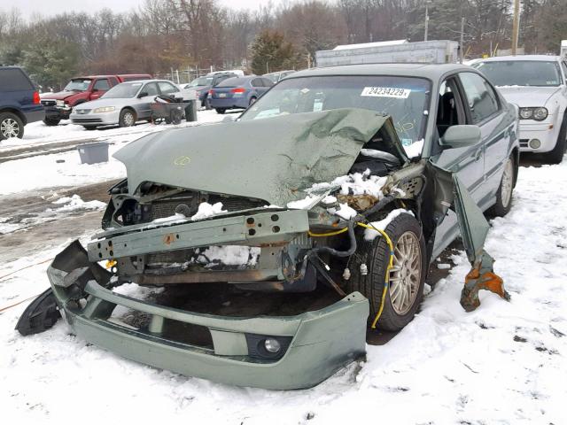 4S3BE625447203394 - 2004 SUBARU LEGACY L S GREEN photo 2