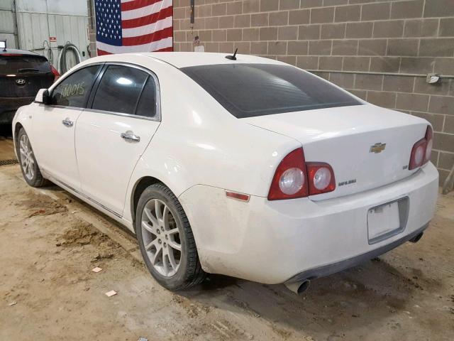 1G1ZK577284294807 - 2008 CHEVROLET MALIBU LTZ WHITE photo 3