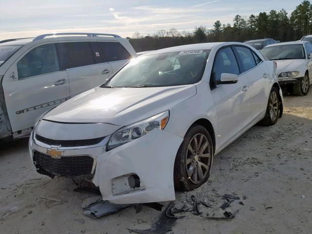 1G11D5SL7FF126934 - 2015 CHEVROLET MALIBU 2LT WHITE photo 2