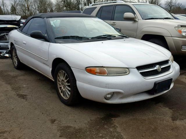 3C3EL55H1TT320996 - 1996 CHRYSLER SEBRING JX WHITE photo 1