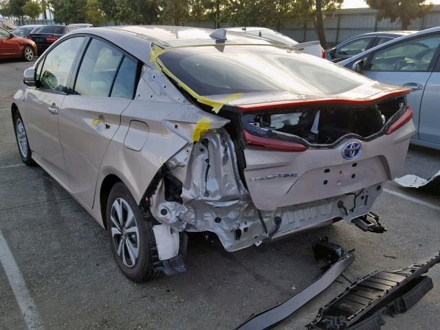 JTDKARFP9H3032650 - 2017 TOYOTA PRIUS PRIM 灰色 照片 3