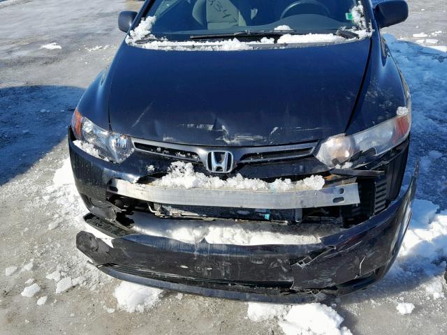 2HGFG12288H010472 - 2008 HONDA CIVIC DX BLACK photo 9