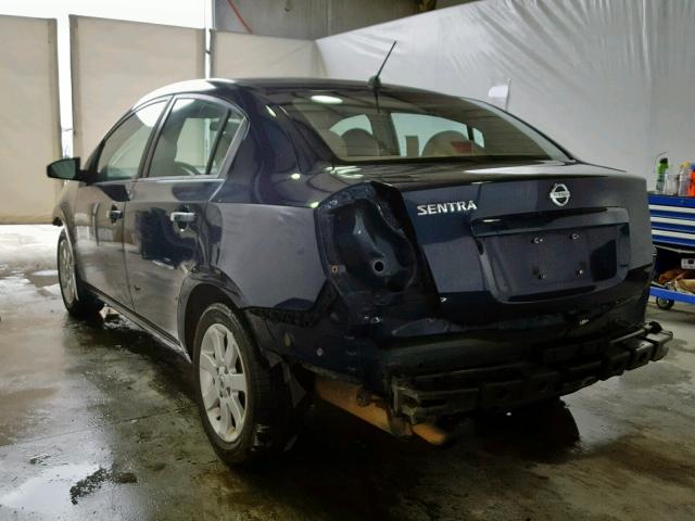 3N1AB61EX9L637010 - 2009 NISSAN SENTRA 2.0 BLUE photo 3