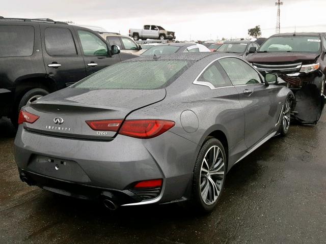 JN1EV7EK0HM362010 - 2017 INFINITI Q60 PREMIU GRAY photo 4