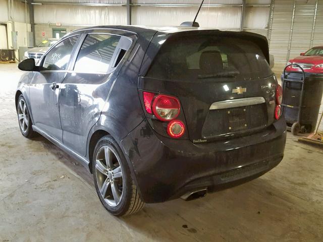 1G1JG6SB3F4156089 - 2015 CHEVROLET SONIC RS CHARCOAL photo 3