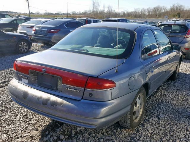 1MEFM653XXK604897 - 1999 MERCURY MYSTIQUE G BLUE photo 4