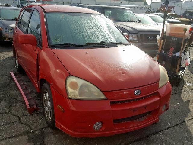 JS2RC61H545252380 - 2004 SUZUKI AERIO SX RED photo 1