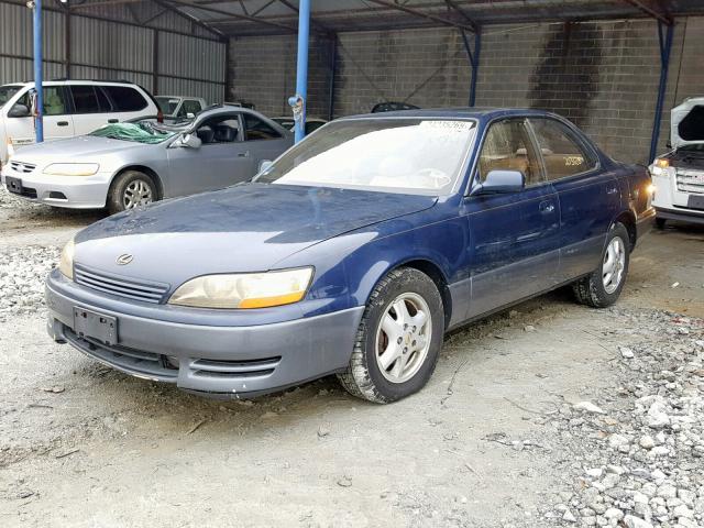 JT8GK13T3S0097930 - 1995 LEXUS ES 300 BLUE photo 2