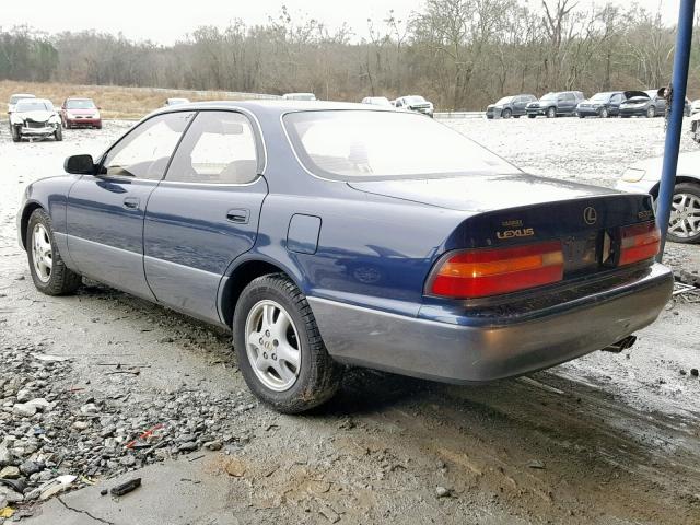 JT8GK13T3S0097930 - 1995 LEXUS ES 300 BLUE photo 3