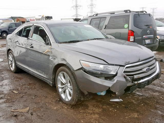 1FAHP2E86DG133552 - 2013 FORD TAURUS SEL GRAY photo 1