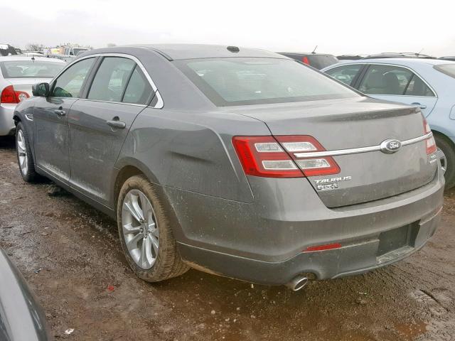 1FAHP2E86DG133552 - 2013 FORD TAURUS SEL GRAY photo 3