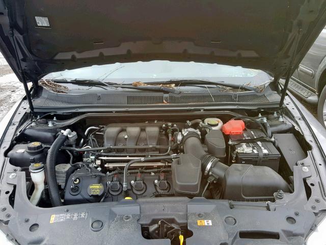 1FAHP2E86DG133552 - 2013 FORD TAURUS SEL GRAY photo 7