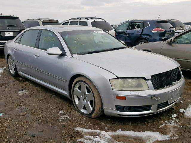 WAUML44E94N011946 - 2004 AUDI A8 L QUATT SILVER photo 1