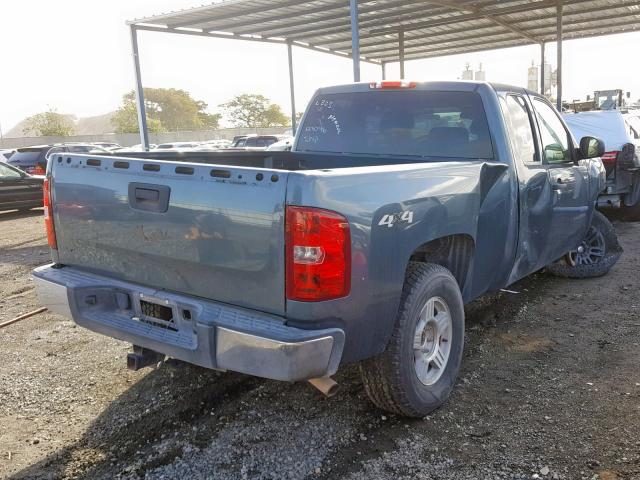 1GCRKPE73CZ107804 - 2012 CHEVROLET SILVERADO TEAL photo 4