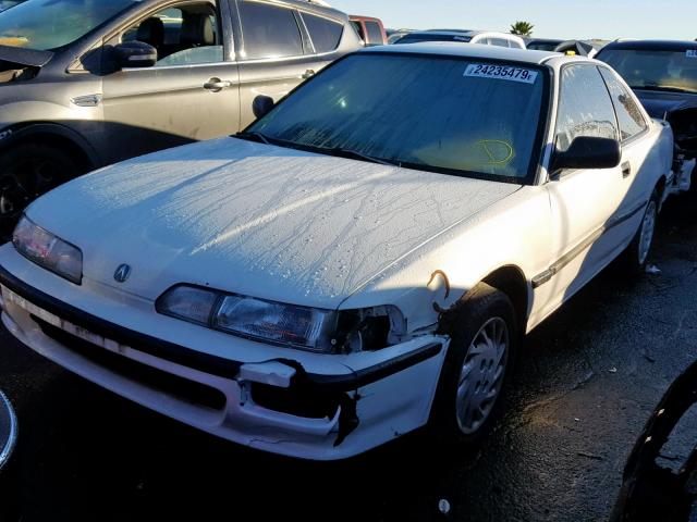 JH4DA9348NS008004 - 1992 ACURA INTEGRA RS WHITE photo 2