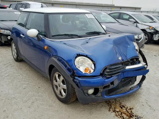 WMWMF33527TU61134 - 2007 MINI COOPER BLUE photo 1