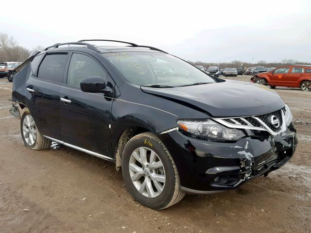 JN8AZ1MU7BW057412 - 2011 NISSAN MURANO S Қара фото 1