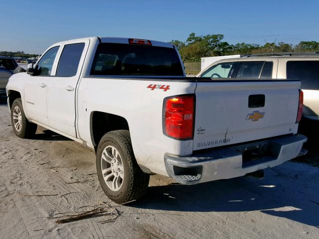 3GCUKREC3JG347788 - 2018 CHEVROLET SILVERADO WHITE photo 3