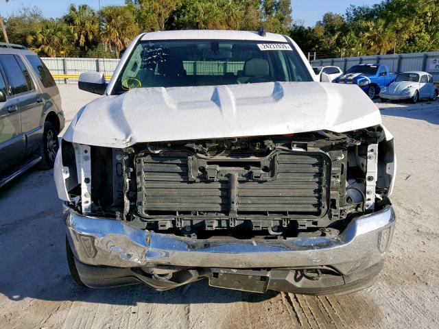 3GCUKREC3JG347788 - 2018 CHEVROLET SILVERADO WHITE photo 9