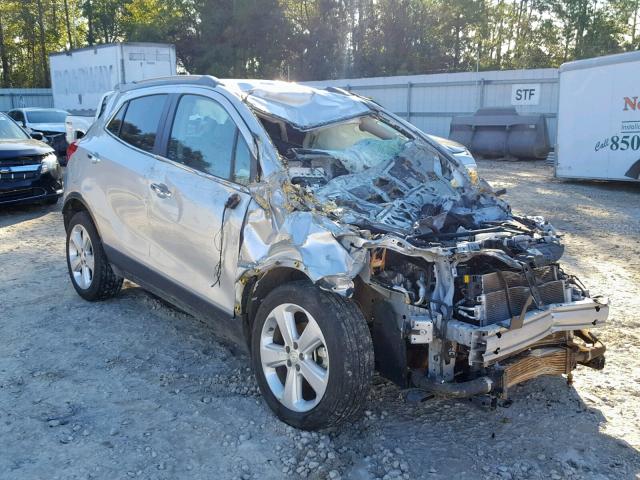 KL4CJCSB6FB230403 - 2015 BUICK ENCORE SILVER photo 1